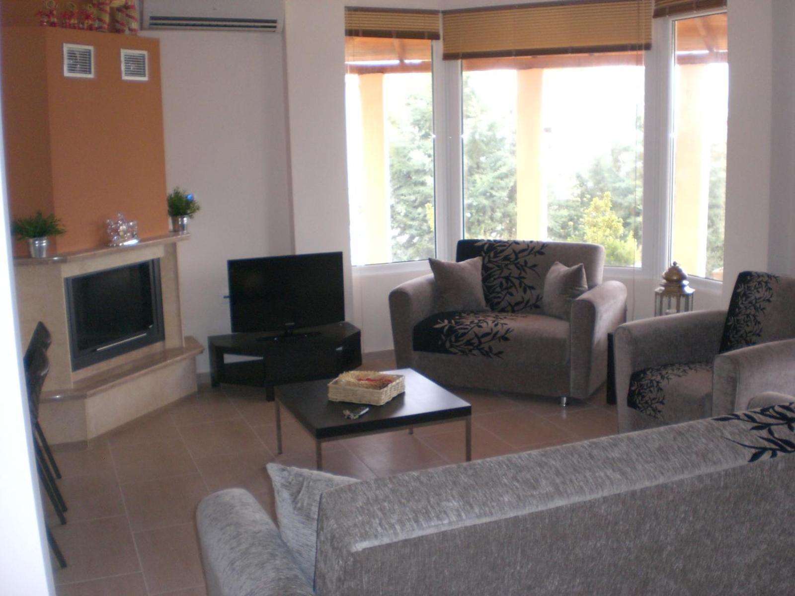 Wonderful Villa With Great View In Posidi-Kalandra エクステリア 写真